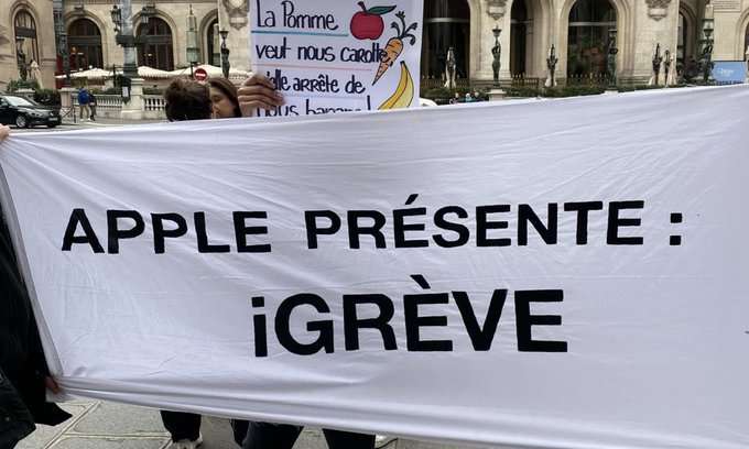 Grevă Apple Paris