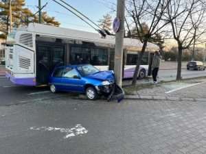 Accident Troleibuz Timisoara