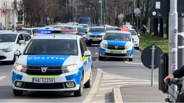 Șoferiță reținută