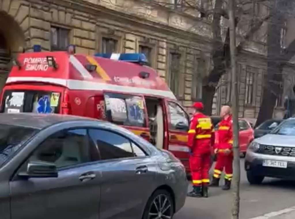 Incendiu Liceu Timisoara