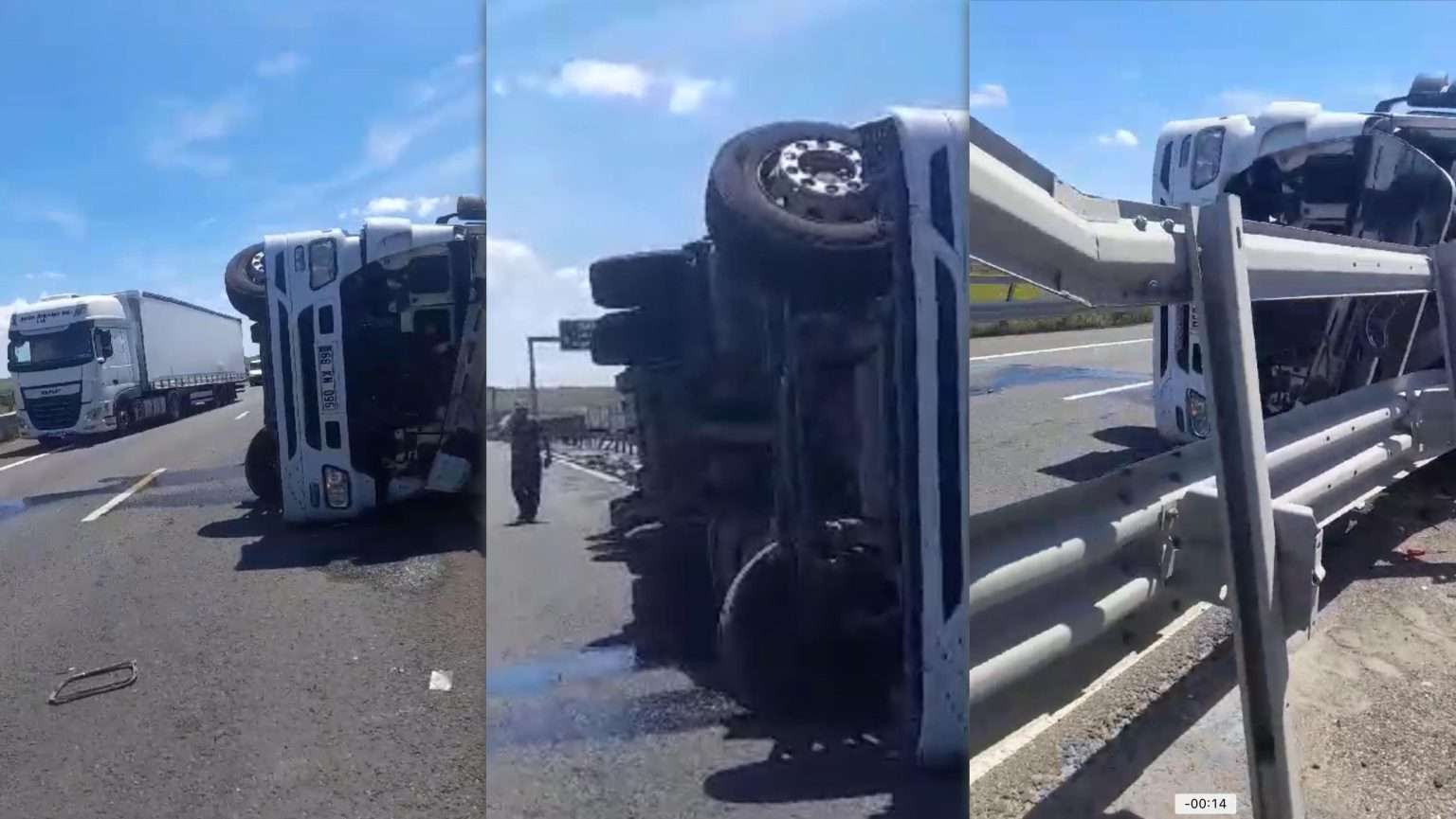 Accident devastator pe A6