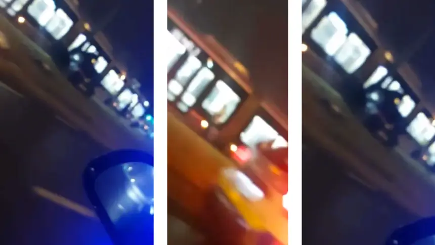 BMW în stâlp, AEM Timișoara