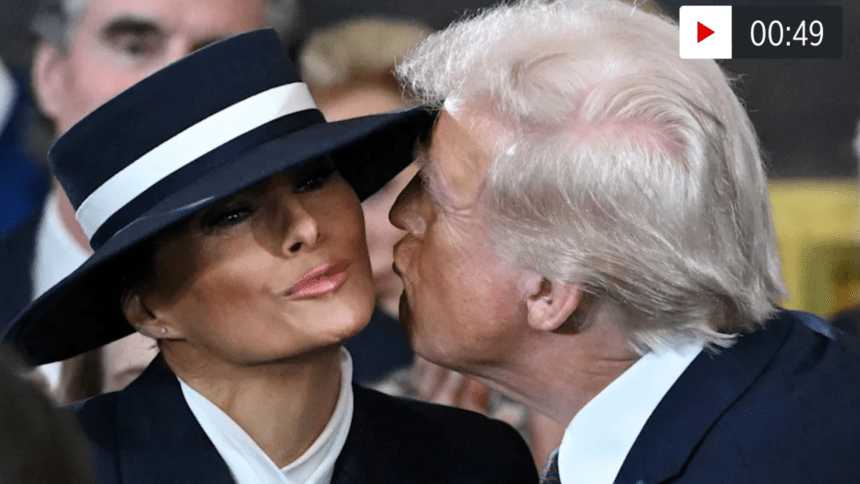 Donald Trump umilit de pălăria Melaniei