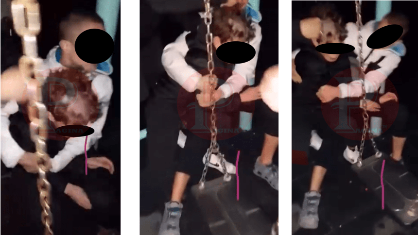 Minor umilit în parc