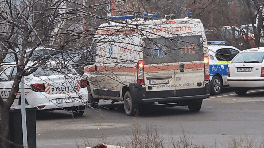 Doctoriță lovită de o creangă la Timișoara