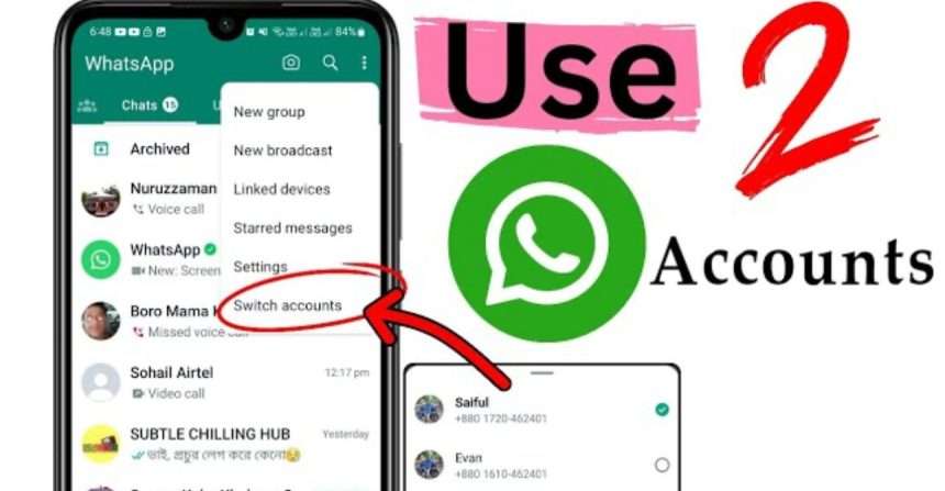 WhatsApp introduce funcția de multi-conturi, permițând utilizatorilor să gestioneze două conturi pe același telefon. Află cum îți simplifică viața această actualizare revoluționară!
