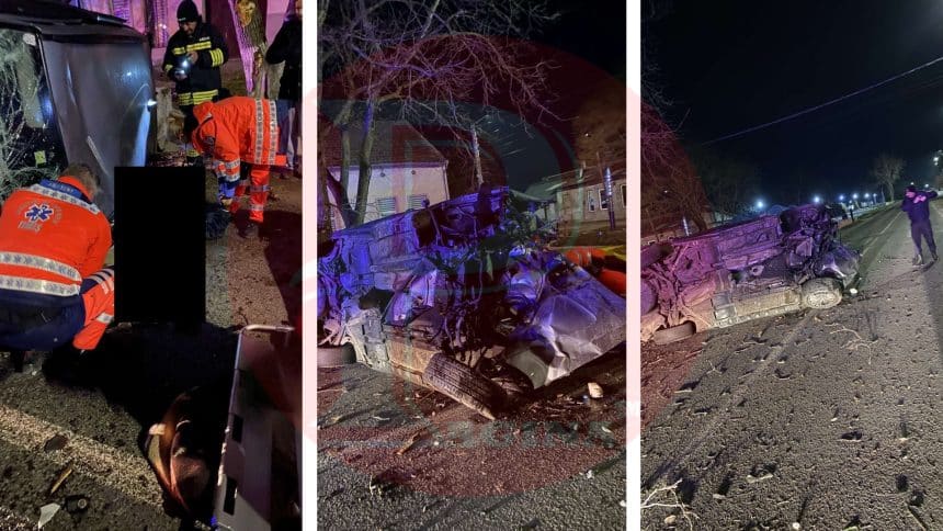 Bărbat lovit mortal de propria mașină într-un accident tragic provocat de un prieten băut și fără permis, în Cărpiniș, județul Timiș.