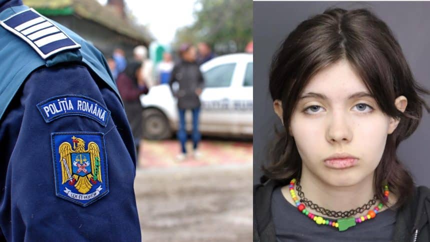 Imagine cu alerta privind dispariția minorei Ochioiu Anamaria din Timișoara, 13 ani, care a plecat la școală pe 5 februarie 2025 și nu s-a mai întors acasă.