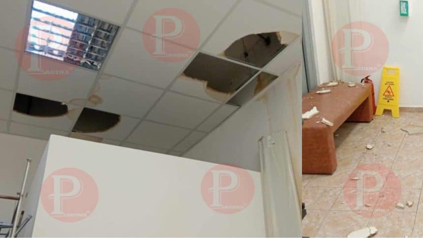 Tavan prăbușit la Maternitatea Odobescu din Timișoara