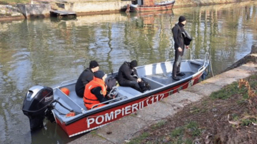 Bărbat salvat din râul Bega