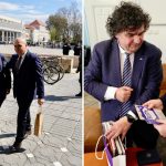 Președintele României, Ilie Bolojan, în vizită la Universitatea Politehnica Timișoara, discutând cu reprezentanții mediului academic despre viitorul educației tehnice.