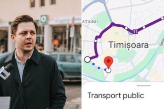 Călătorii din Timișoara pot consulta acum timpii de așteptare și locațiile vehiculelor de transport public direct pe Google Maps, datorită sistemului implementat de SMTT.