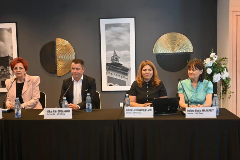 Seminar despre legislația protecției consumatorului organizat de CCIA Timiș, 27 mai 2025, participanți în Sala Banat din Centrul Regional de Afaceri