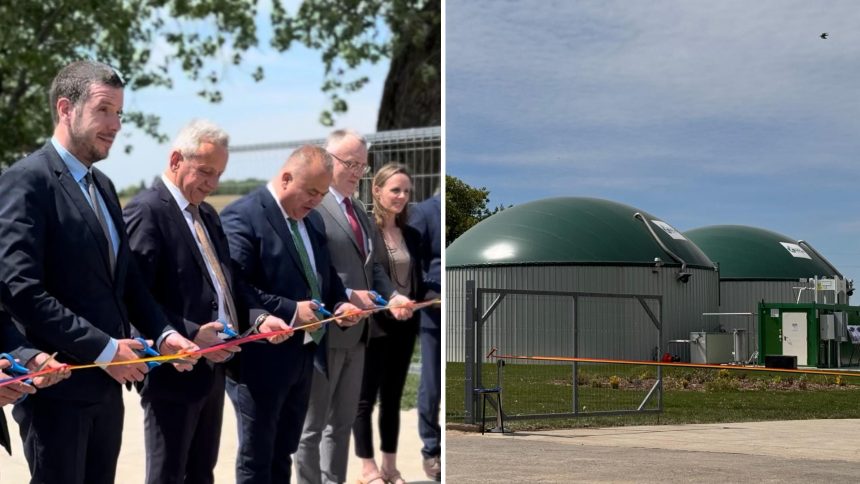 Stația de producere a biogazului din campusul USVT Timișoara, parte a unui proiect de energie regenerabilă și economie circulară