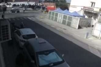 Accident rutier în Lugoj, la intersecția străzilor Caransebeșului și Gheorghe Lazăr – biciclist rănit după ce a fost lovit de o mașină