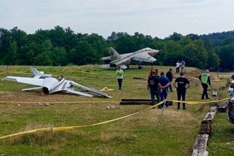 Accident aviatic, la Oraştie