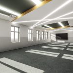 Interiorul modernizat al uneia dintre clădirile UMFVBT, reabilitată prin fonduri europene, unde viitorii studenți vor urma cursuri de master în „Toxicologia drogurilor și plantelor cu efect psihotrop