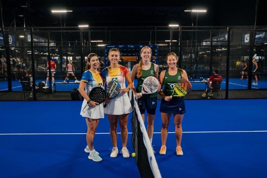 Emilia Feodorovici, studentă la Medicină, reprezentând România la FIP Euro Padel Cup 2025 în Madrid