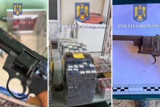 Arme și 74.000 țigarete confiscate