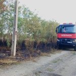 Incendiu vegetație Ghilad