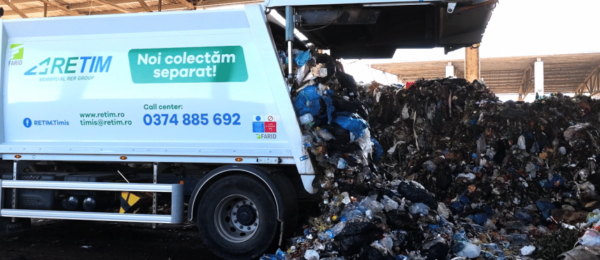 Depozitul Ghizela văzut din dronă, județul Timiș – RETIM explică situația reală privind capacitatea de depozitare