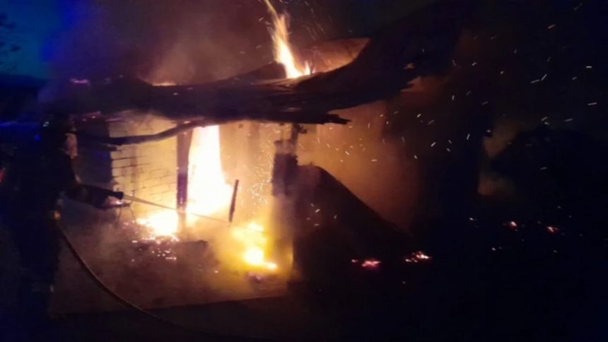 Bărbat carbonizat Ciacova