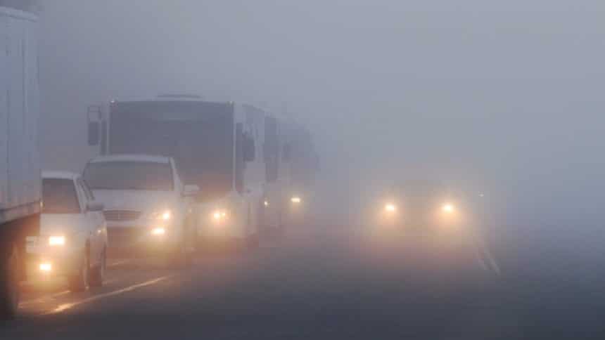 Cod galben de ceață în județul Timiș, emis în dimineața zilei de 7 octombrie 2025.