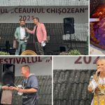 Artiști și participanți la Festivalul Ceaunul Chișozean 2025 din Chișoda, eveniment organizat de Primăria Giroc.