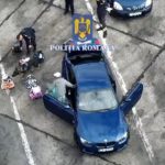 Mașină furată de pe autostrada A1, hoț prins de polițiști în județul Timiș