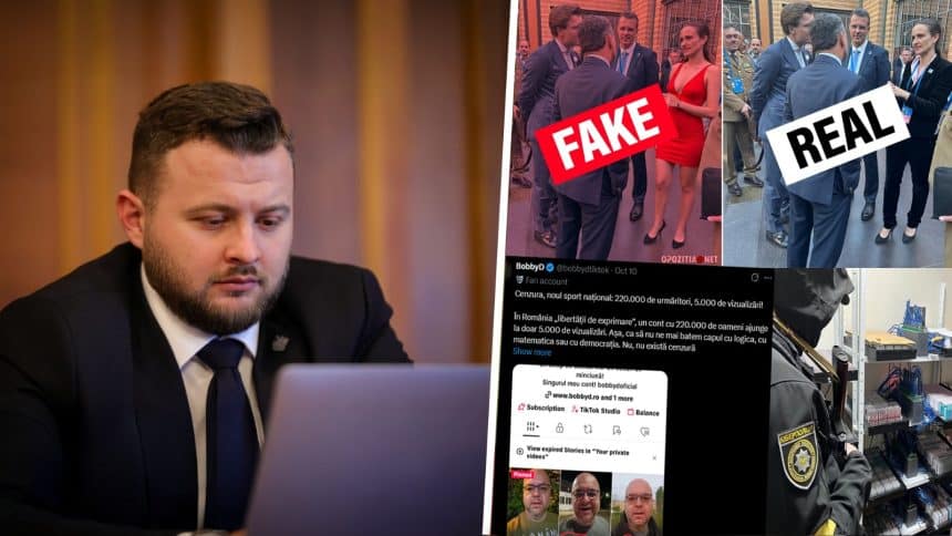 Oana Țoiu, țintă a atacurilor și manipulărilor AUR cu imagini false generate de AI