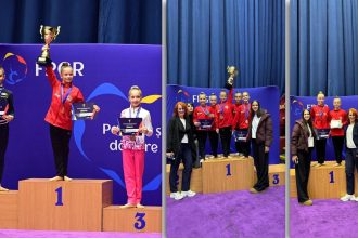 Sophia Wurtz, campioană la „Cupa României” – CSȘ nr.1 Timișoara, gimnastică ritmică 2025