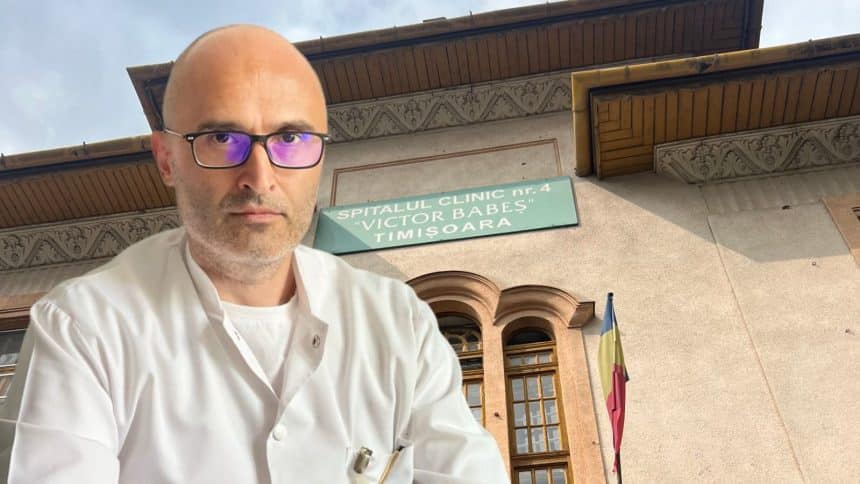 Managerul Cristian Oancea explicând riscurile fenomenului de burnout în rândul personalului medical.