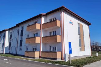 Blocuri de locuințe ANL în localitatea Giroc, destinate medicilor și specialiștilor din sistemul sanitar Timiș.