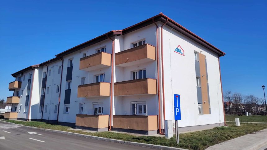 Blocuri de locuințe ANL în localitatea Giroc, destinate medicilor și specialiștilor din sistemul sanitar Timiș.
