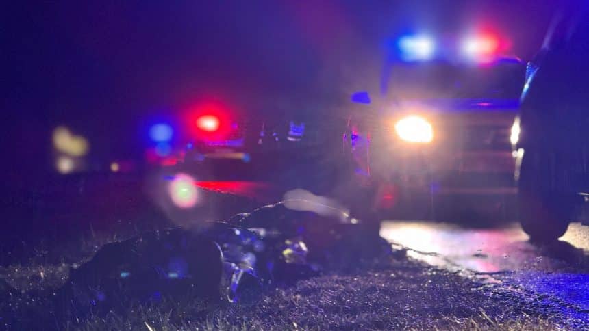 Accident rutier în localitatea Fibiș, unde un bărbat a fost rănit grav.