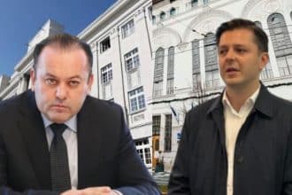 Colaj cu viceprimarul Ruben Lațcău și vicepreședintele CJ Timiș, Alin Popoviciu