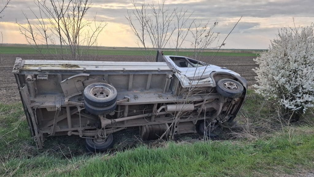 Accident grav la Cărpiniș