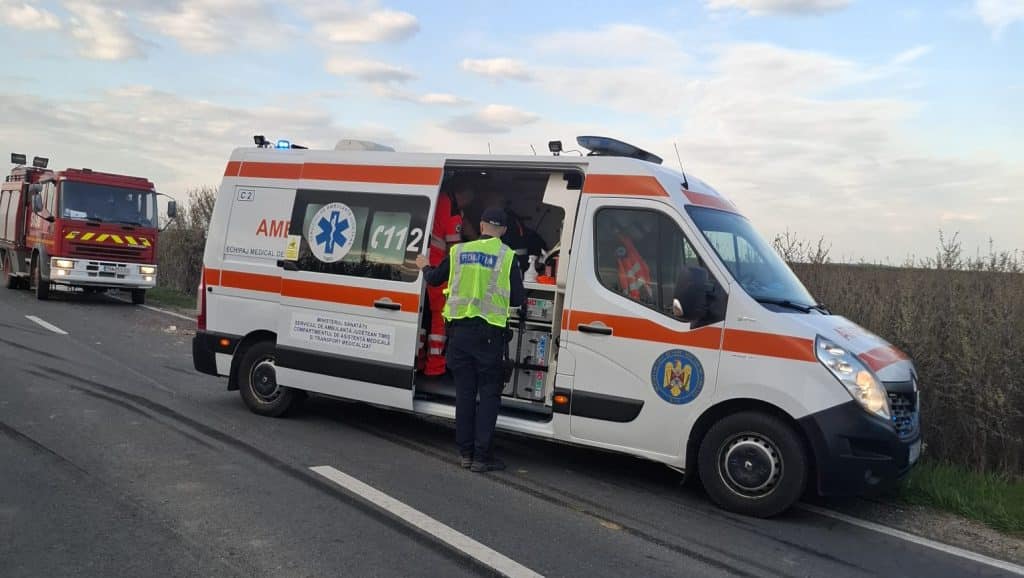 Accident grav la Cărpiniș