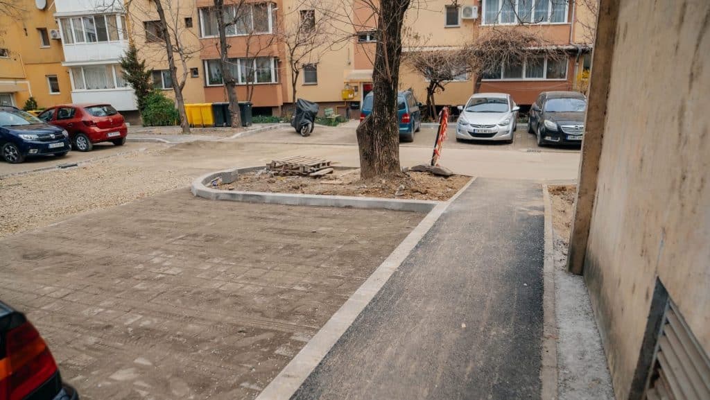 S-au amenajat 160 de noi locuri de parcare în Timișoara