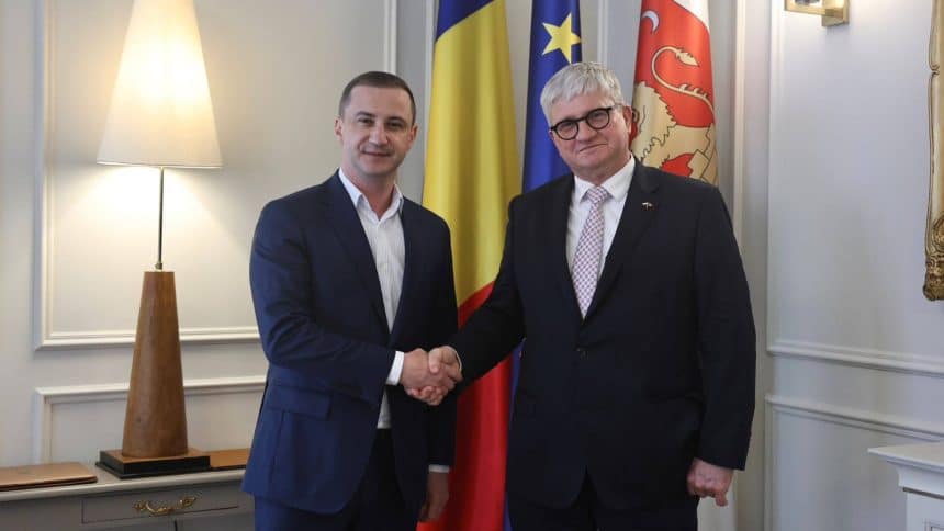 Ambasadorul Poloniei în vizită oficială la Consiliul Județean Timiș
