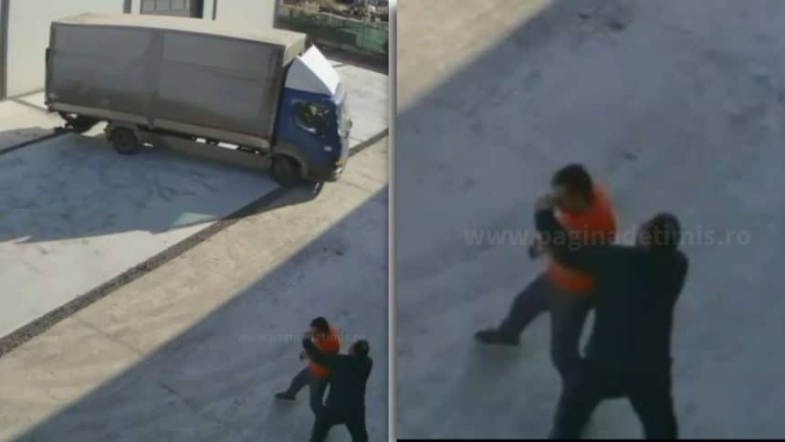 Bărbat agresat violent în Timiș de fiul unui fost primar, surprins de camerele de supraveghere