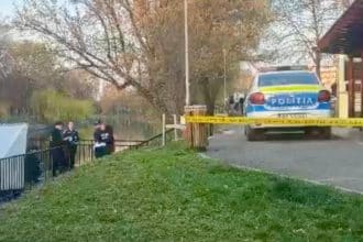 Bărbat găsit în Bega, în zona Podului Michelangelo din Timișoara