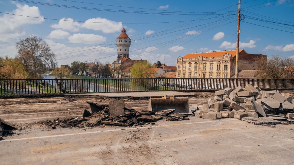 reabilitare Podul Muncii Timisoara