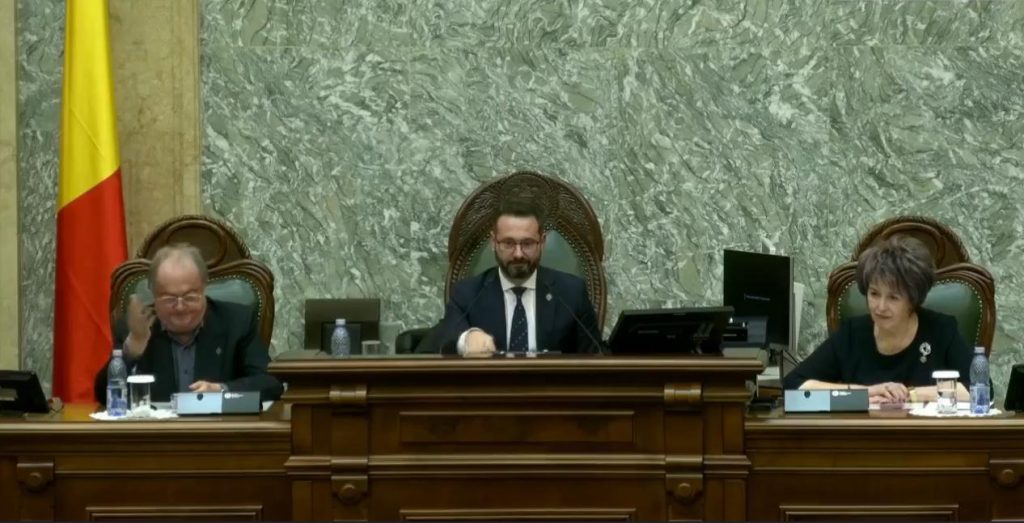 Vasile Blaga înjură la Senat: Video și interceptare microfon