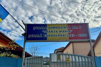 Peste 10 milioane de lei sunt alocați pentru noul corp cu 20 de săli de clasă de la Școala 7, proiect finanțat prin Programul Regional Vest.