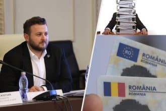 Infografic despre eliminarea copiei după buletin în instituțiile publice, conform proiectului de lege USR.