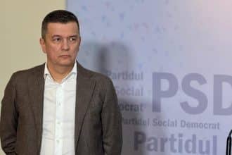 Sorin Grindeanu explicând protocolul de rotație guvernamentală și ponderea PSD de 45% în coaliție.