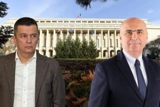Sorin Grindeanu la Timișoara, criticând dur reformele administrative și planurile de privatizare ale premierului Bolojan.