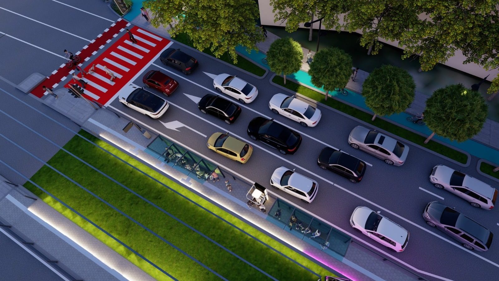 Proiectul noului Pod Solventul din Timișoara, care va face legătura între Bulevardul Dâmbovița și Calea Bogdăneștilor peste râul Bega.