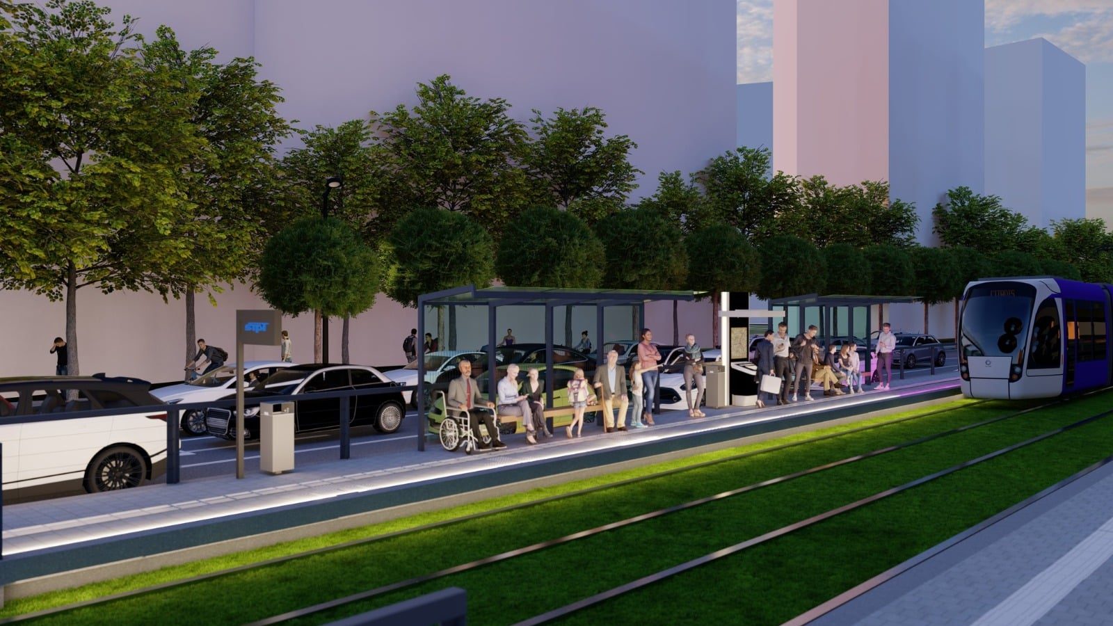 Proiectul noului Pod Solventul din Timișoara, care va face legătura între Bulevardul Dâmbovița și Calea Bogdăneștilor peste râul Bega.